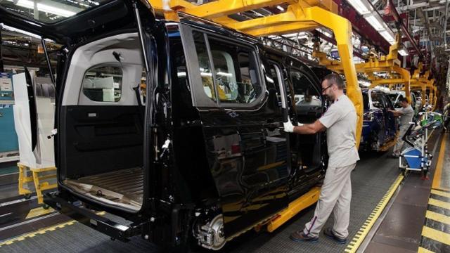 Imagen de archivo de una fábrica de automóviles de PSA