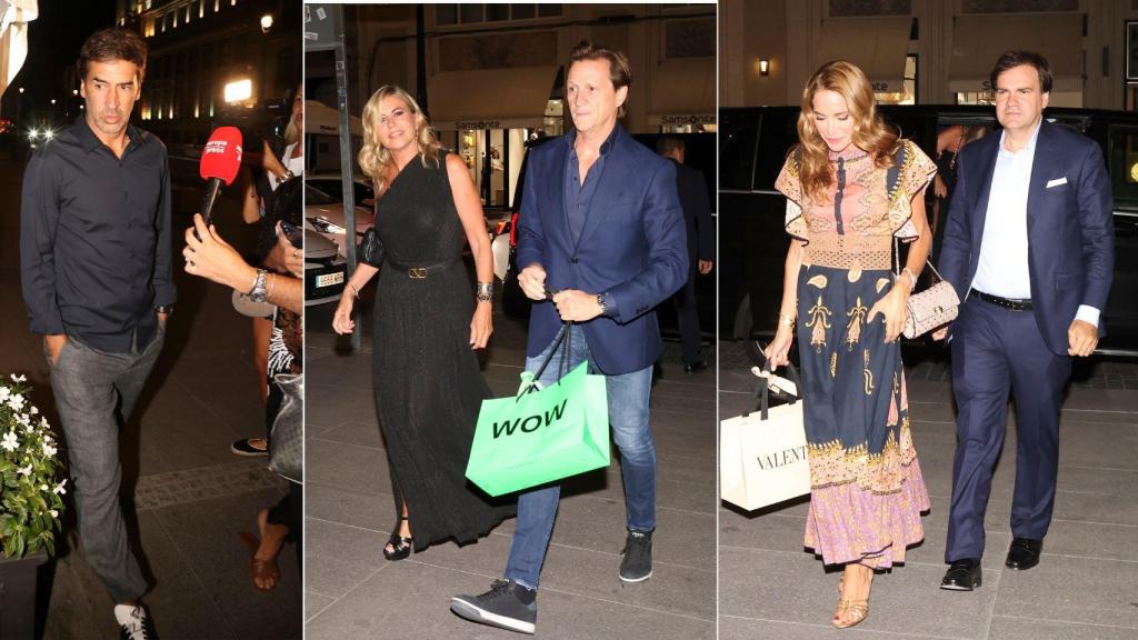 Algunos de los invitados del cumpleaños de Paloma Cuevas.