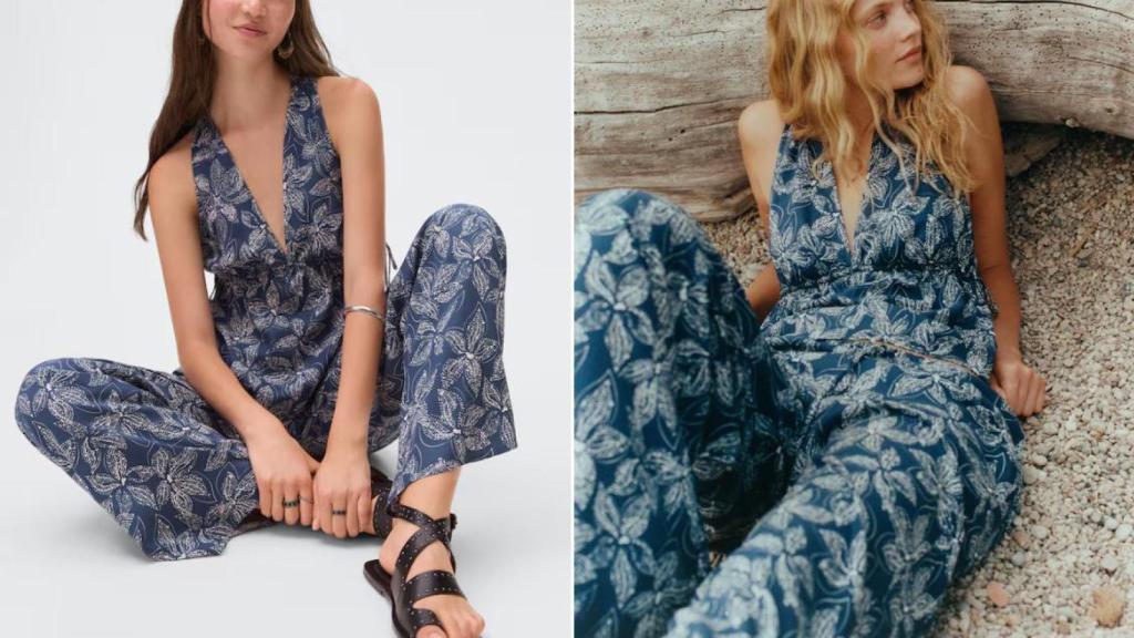 Pantalón estampado. Ref. 17093289