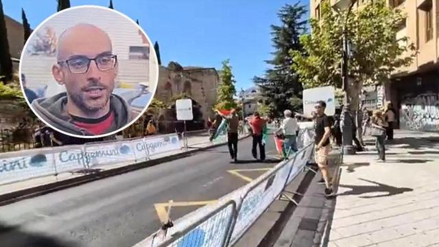 Jorge Lebrero y la irrupción en la crono de Valladolid