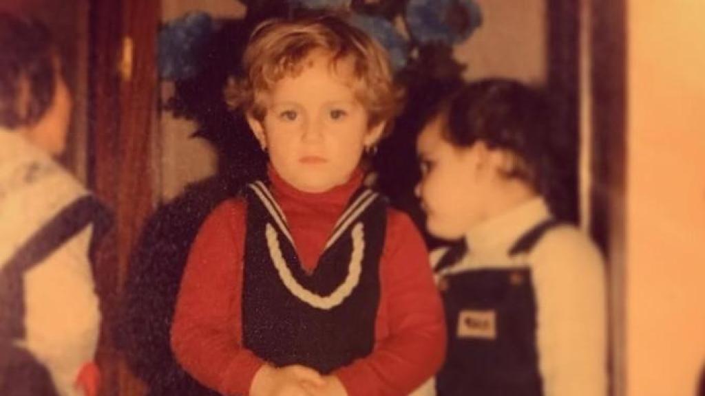 Luján Arguelles de pequeña.