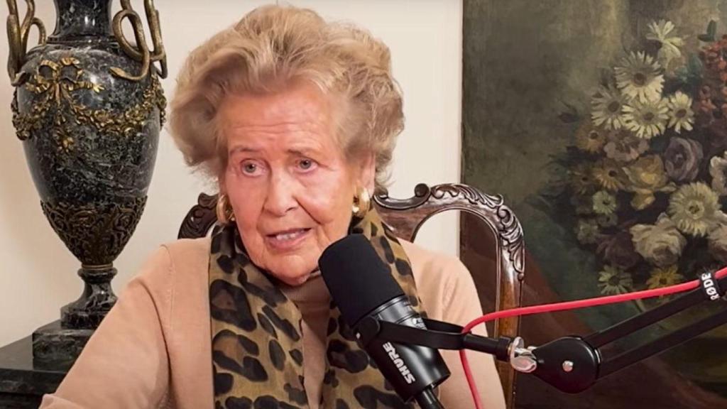 Rocío Gandarias durante una entrevista.