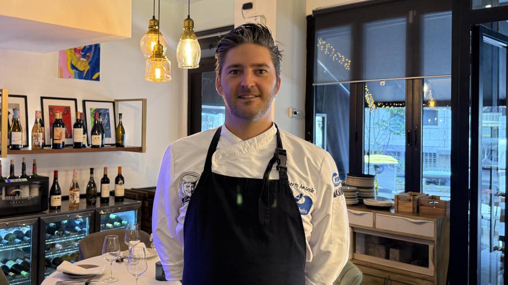 Alberto Amarelle propietario de el restaurante Taller de Sastrería