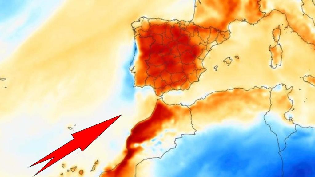 Las anomalías de temperaturas a mediados de septiembre de 2025. ElTiempo.es.