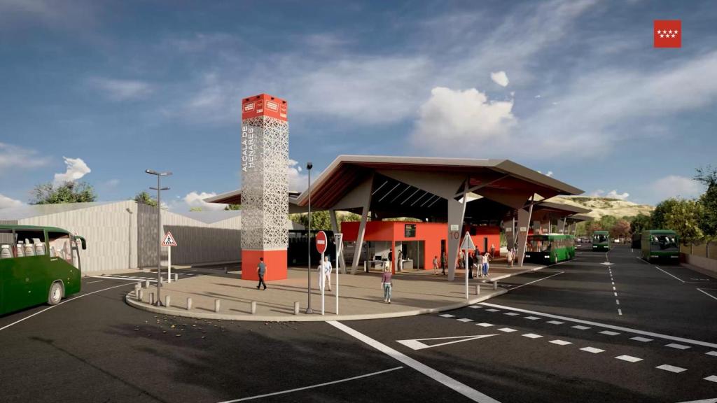 Infografía del intercambiador.