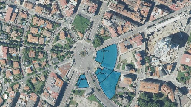 La Plaza de España de Vigo dará el lunes sus primeros pasos para convertirse en semipeatonal