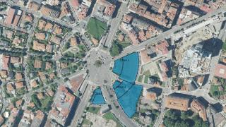 La Plaza de España de Vigo dará el lunes sus primeros pasos para convertirse en semipeatonal