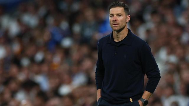 Xabi Alonso, durante un partido con el Real Madrid.