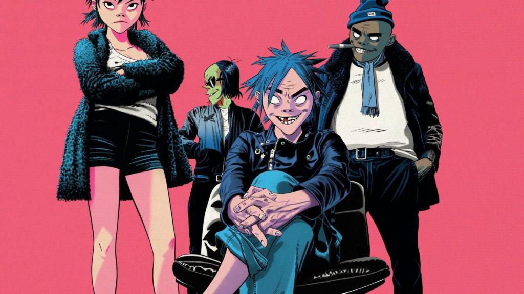 Gorillaz. Foto: Parlophone