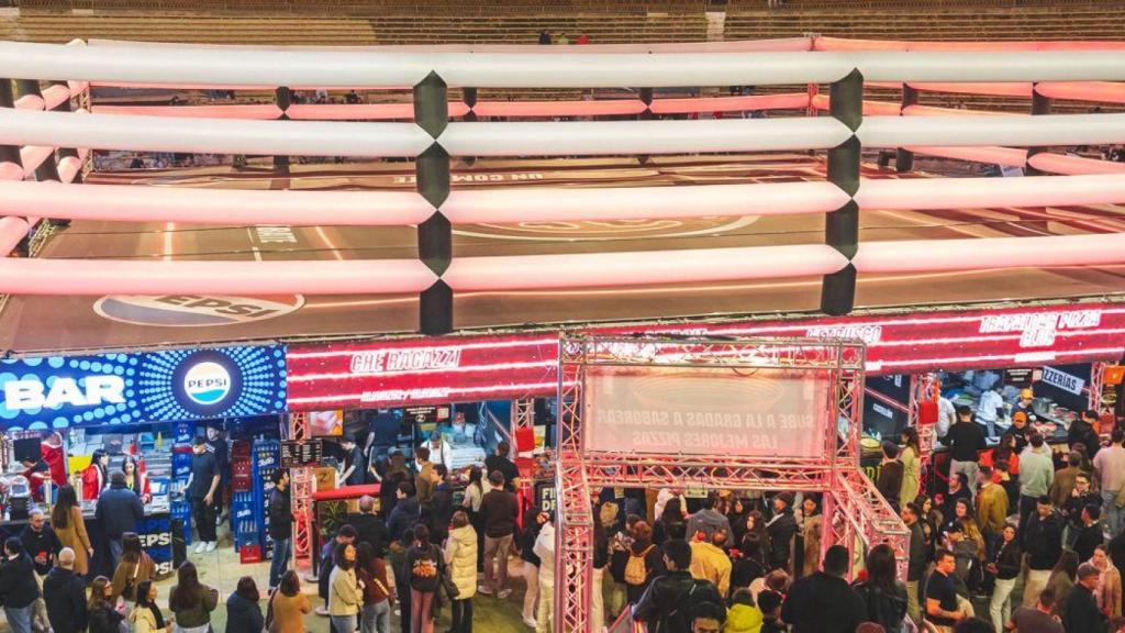 Imagen del recinto de Pizza Combat. EE