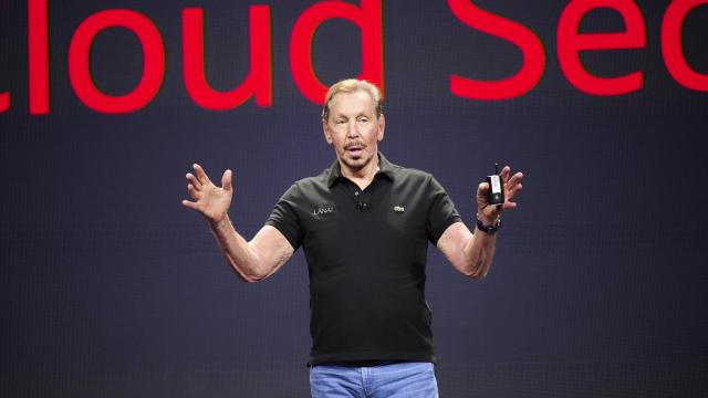 Larry Ellison, fundador de Oracle, en el evento OCW 2024