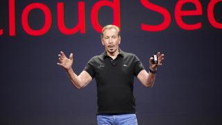 Larry Ellison, fundador de Oracle, en el evento OCW 2024