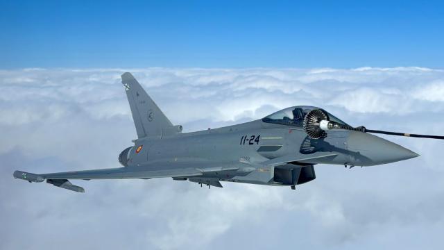 Caza Eurofighter del Ala 11