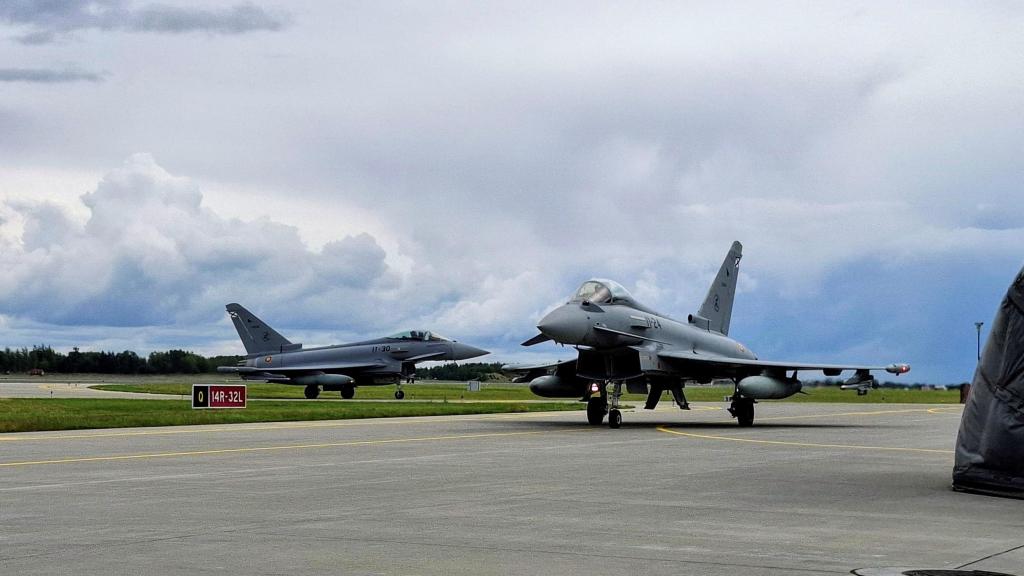 Cazas Eurofighter de España
