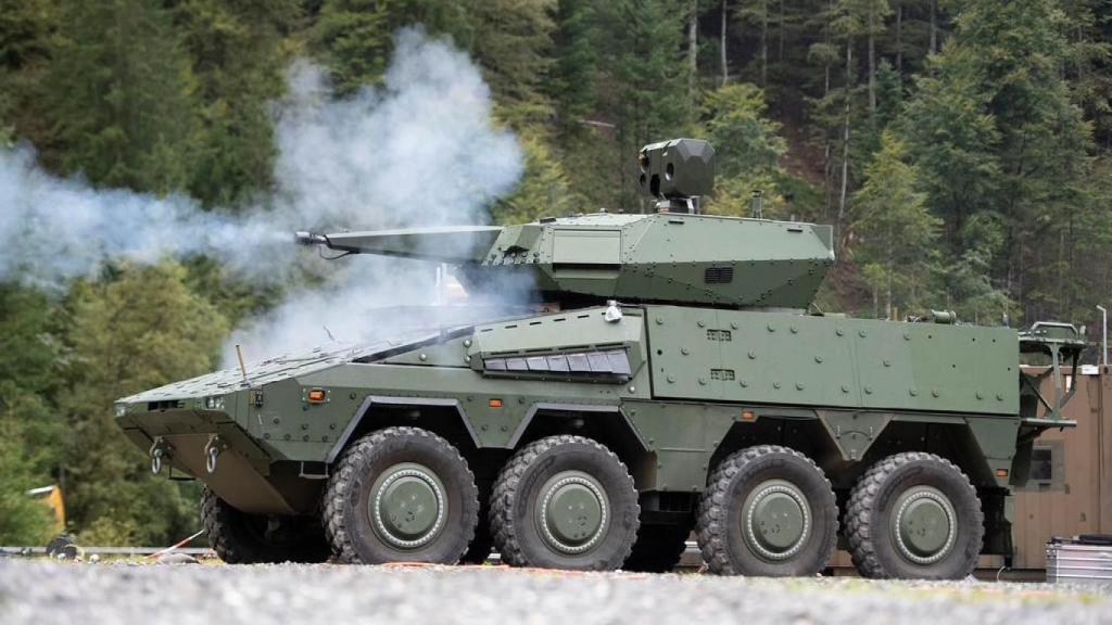 Skyranger montado sobre un blindado