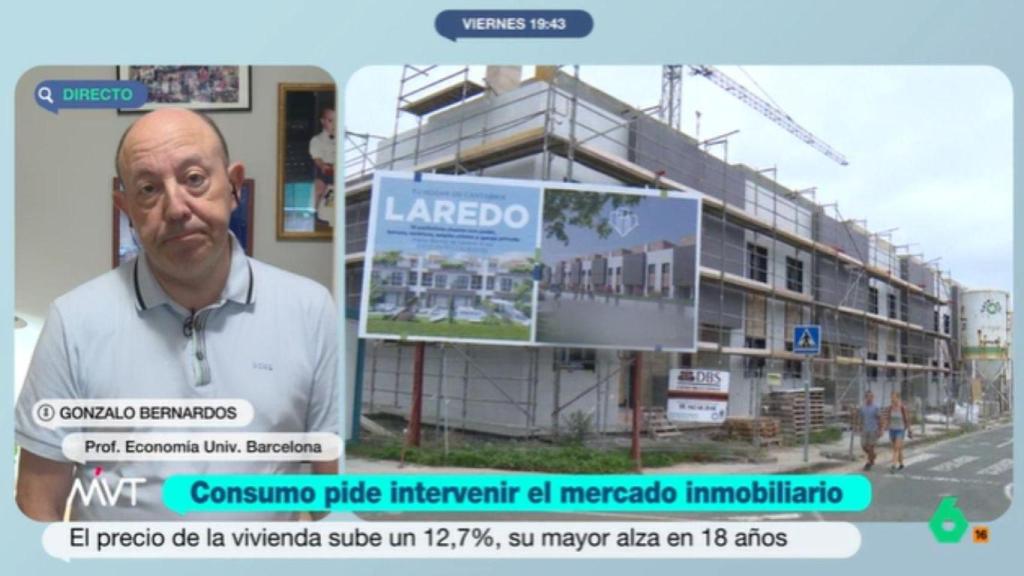 Gonzalo Bernardos en su intervención en 'Más Vale Tarde'