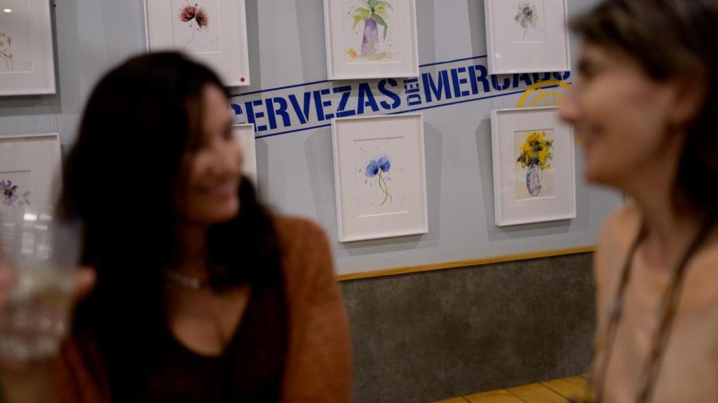 La muestra del artista Gonzalo Gómez Luzón. EE