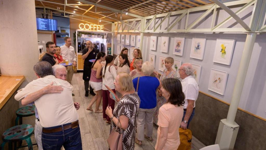 Imagen de la inauguración de 'Carpe Diem'. EE