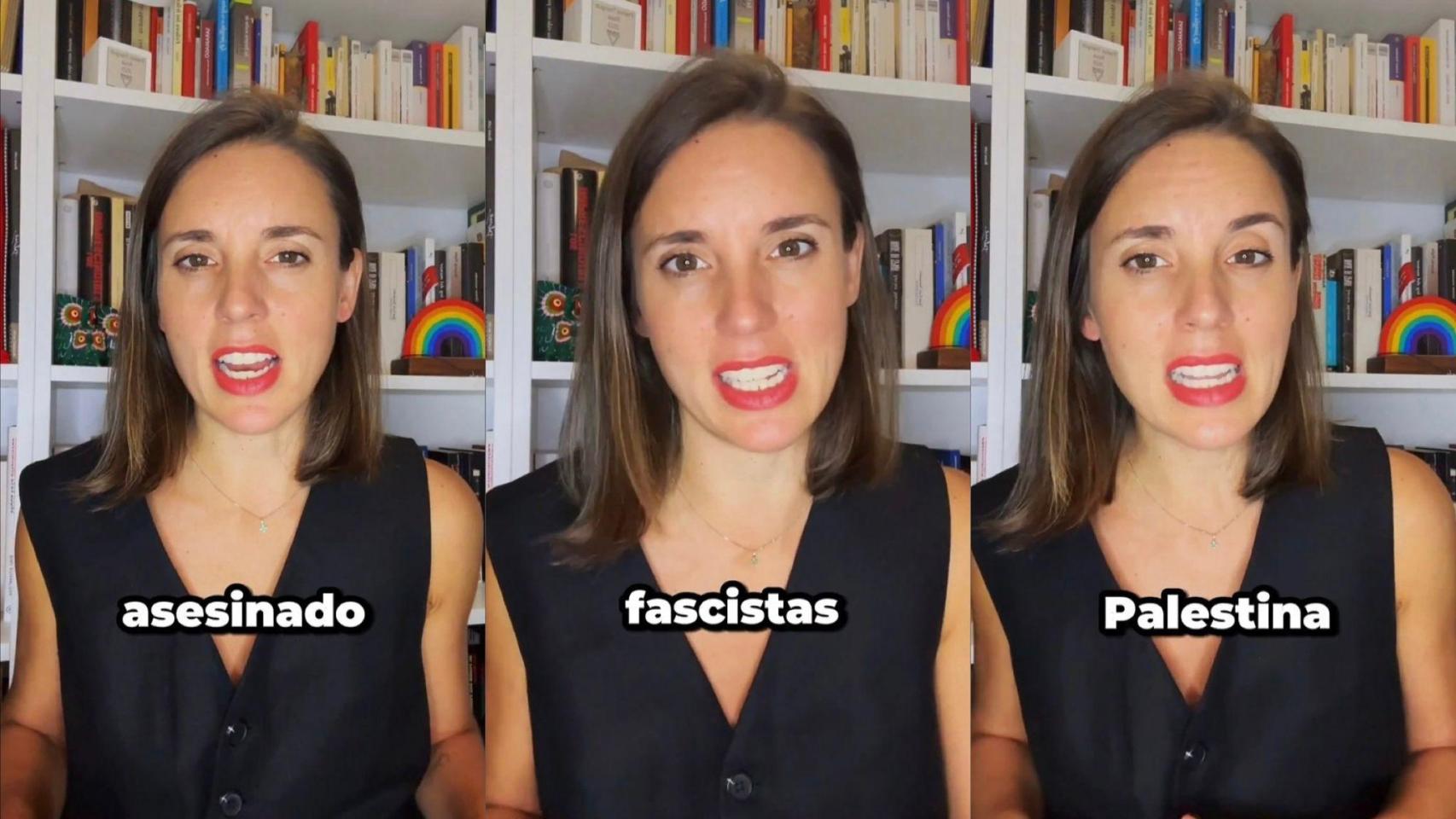 Irene Montero, en un  noviembre de 2023.