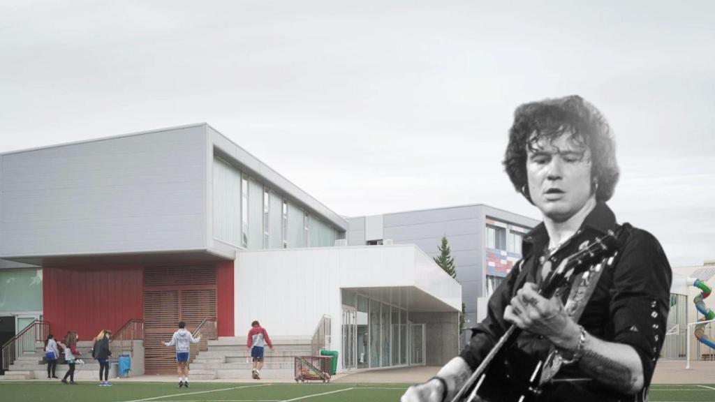 El colegio de Zaragoza en el que estudió Enrique Bunbury