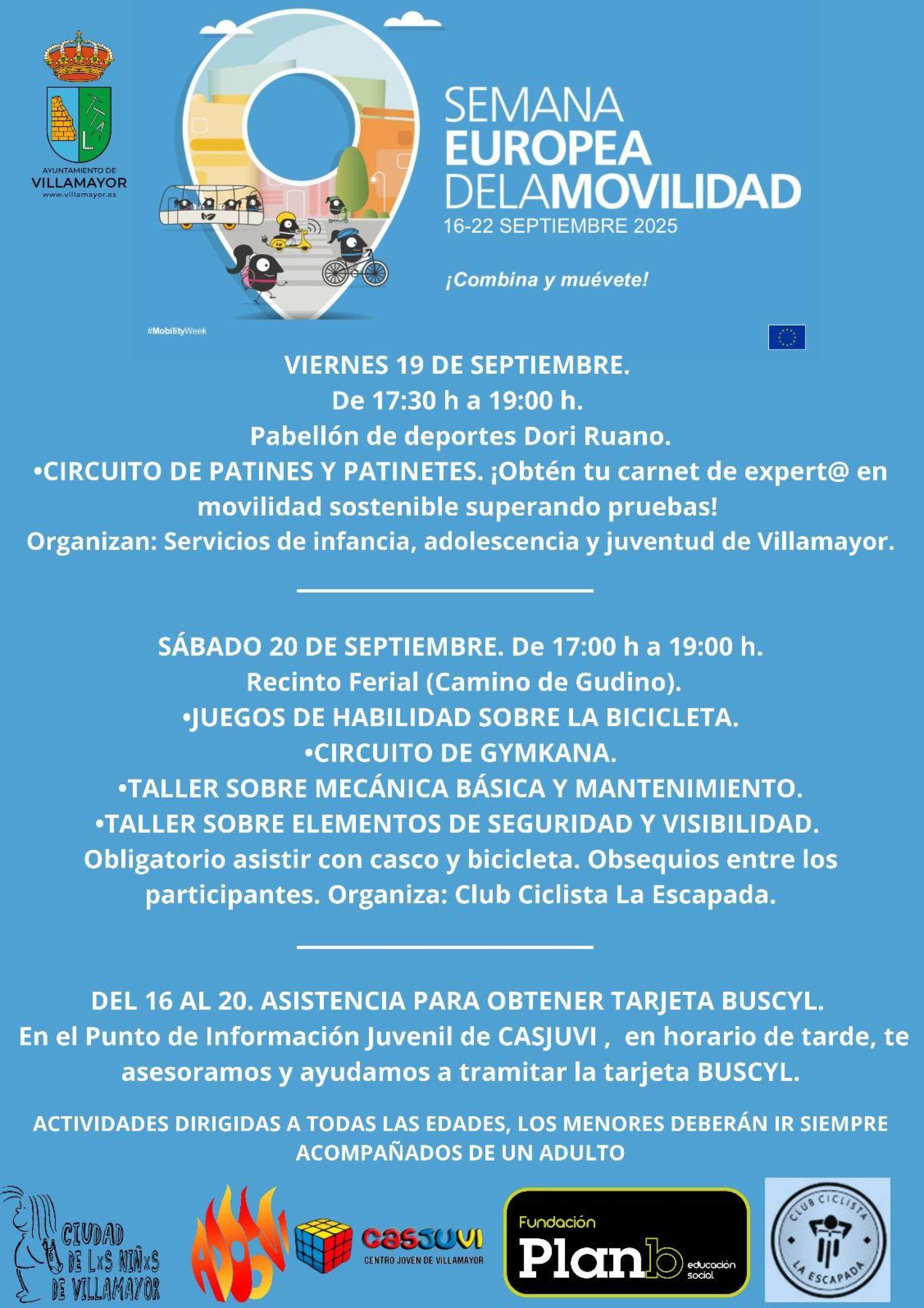 Programa de la Semana Europea de la Movilidad