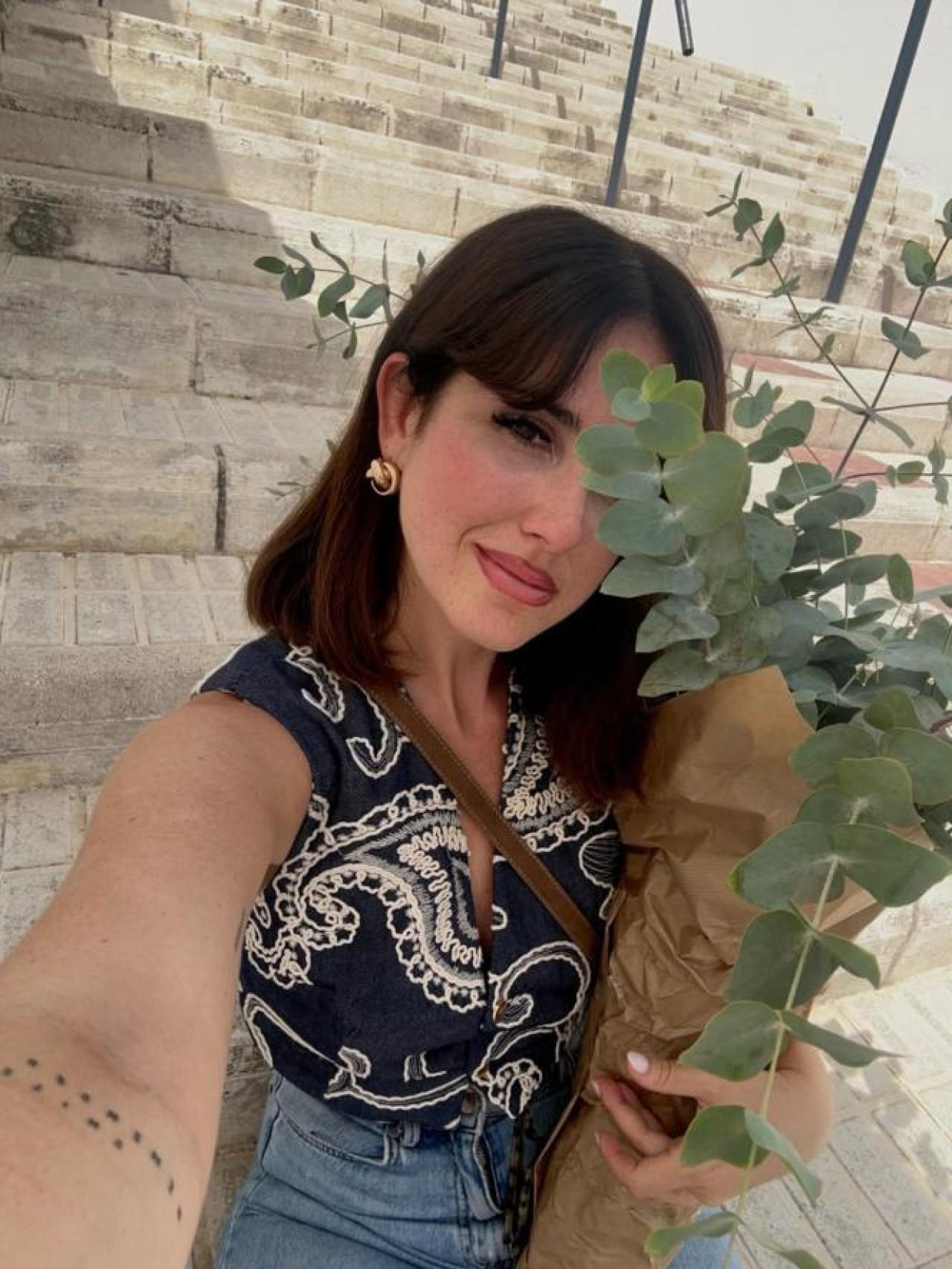 Cristina Mena en una foto de su perfil de Instagram.