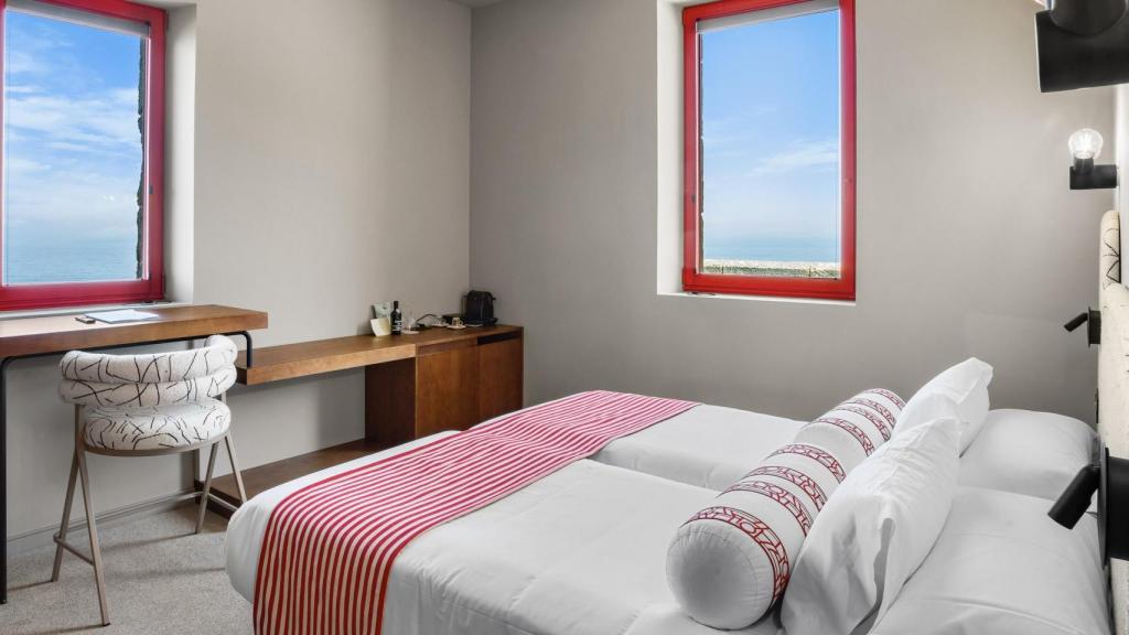 Habitación del Boutique Hotel Faro Silleiro.