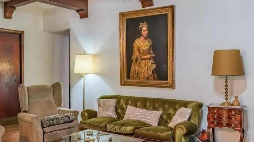 El cuadro fue publicado en el sitio web de una inmobiliaria.