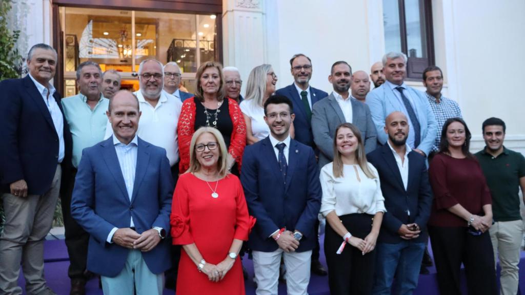 Representantes del Grupo Popular en la Diputación de Guadalajara.