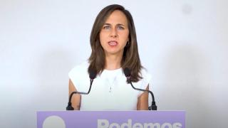 La secretaria general de Podemos, Ione Belarra.