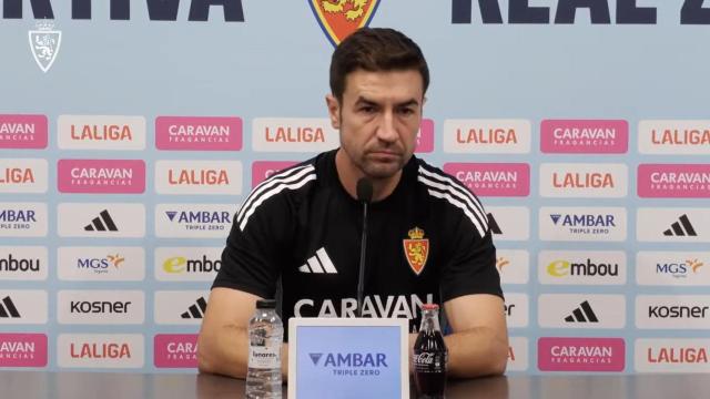 Gabi Fernández, en rueda de prensa