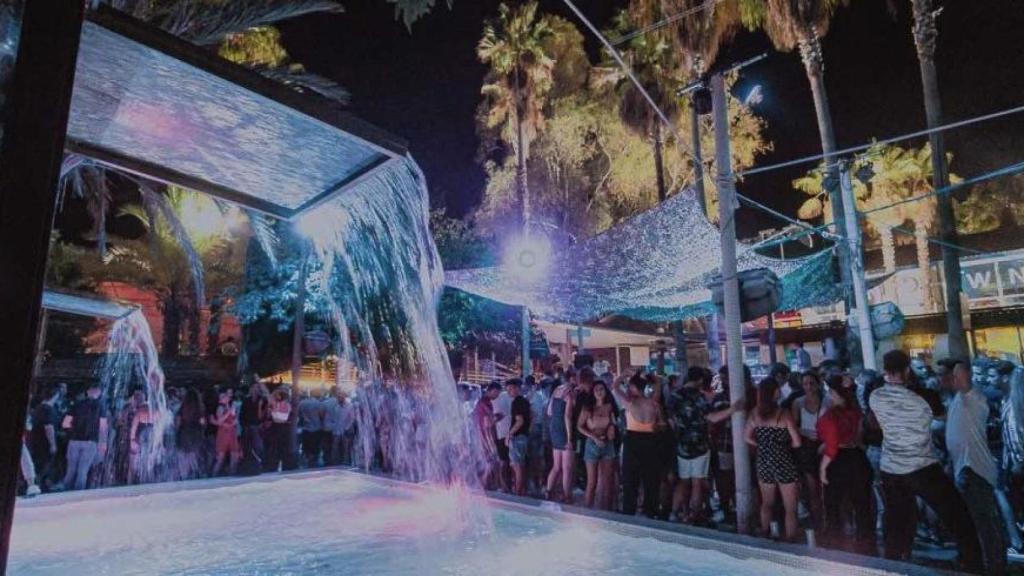 Imagen del interior de la discoteca Falkata