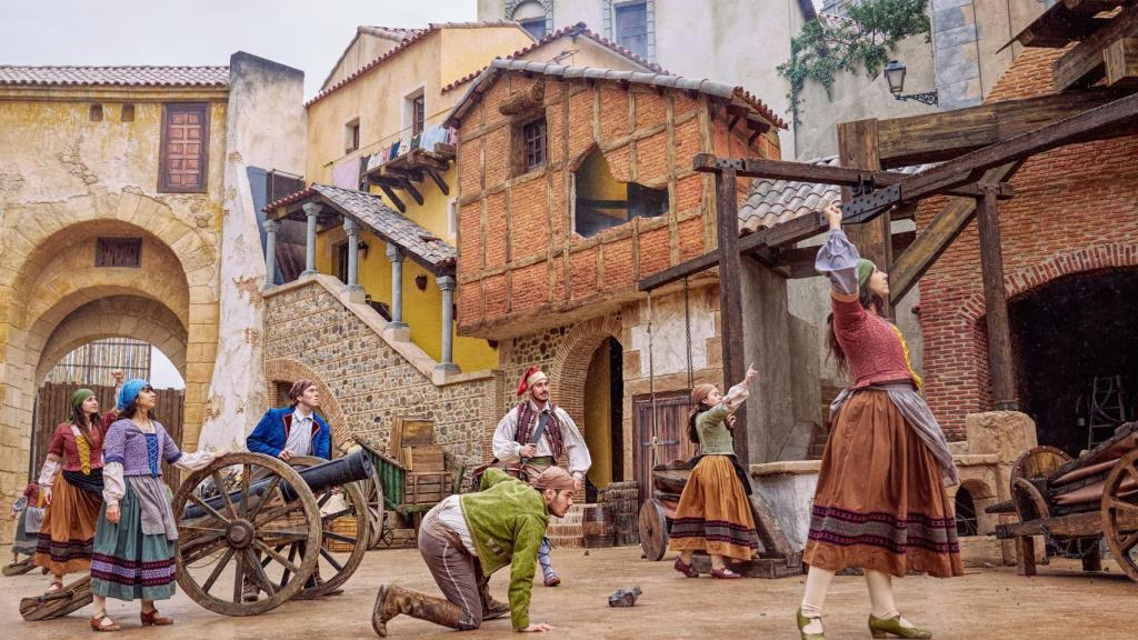 Uno de los espectáculos de Puy du Fou.