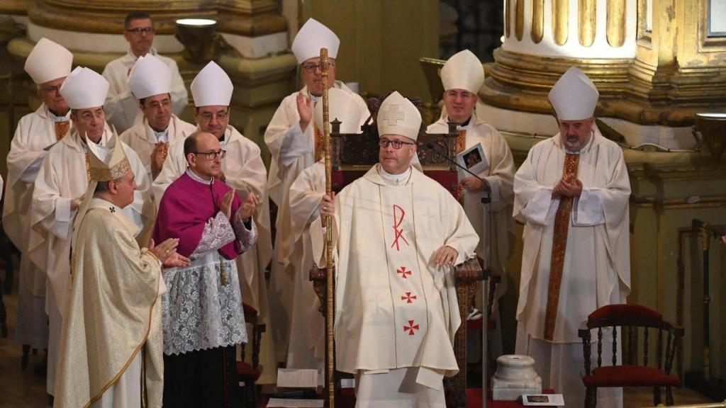 José Antonio Satué toma posesión como obispo de la Diócesis de Málaga.