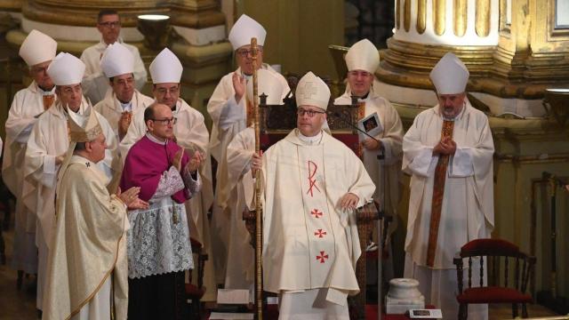 José Antonio Satué toma posesión como obispo de la Diócesis de Málaga.