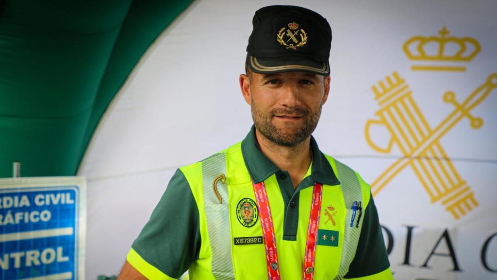 Teniente David Rebate, portavoz de la Agrupación de Tráfico