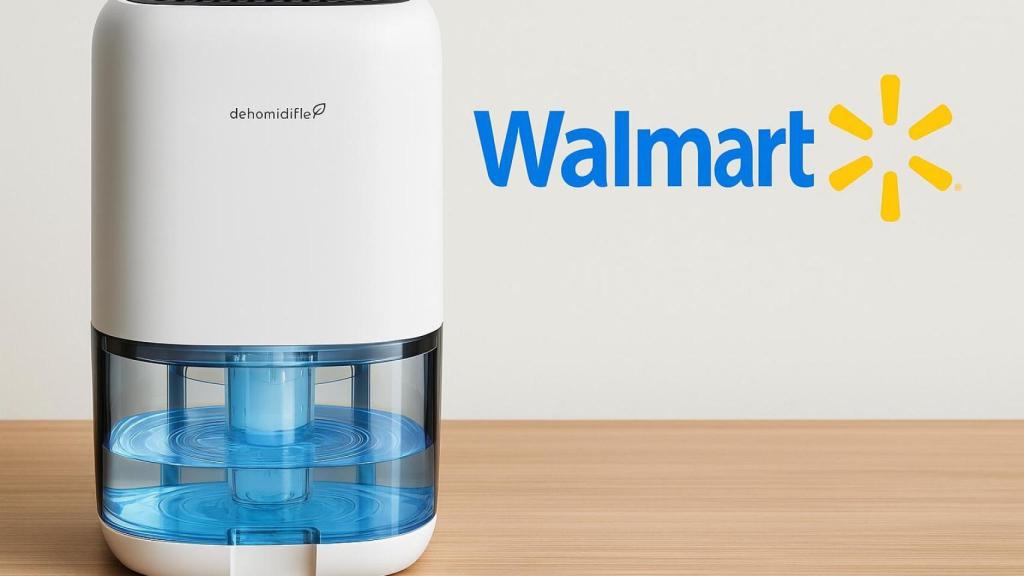 El deshumidificador portátil ultra silencioso que Walmart puso en oferta a 40 dólares y es ideal para combatir la humedad de Miami