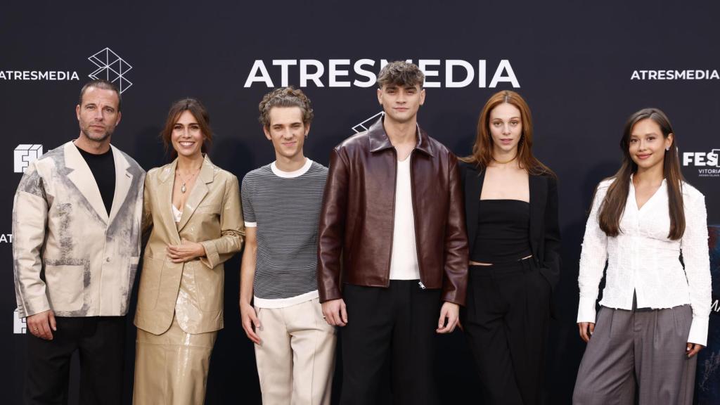 Elenco de 'Mar afuera' en el FesTVal.