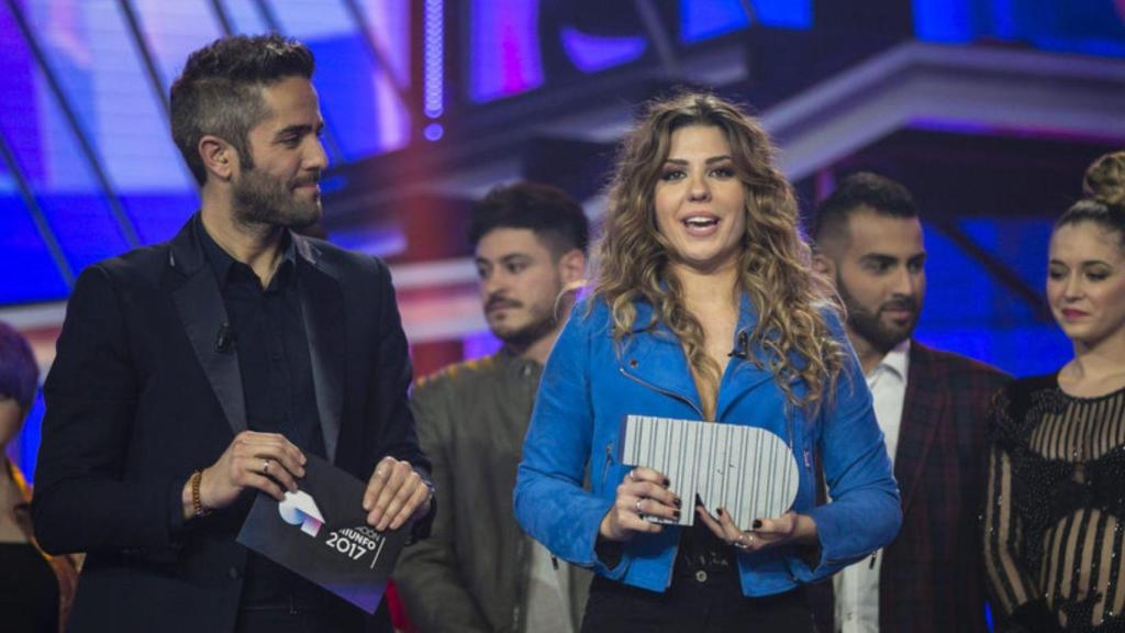 Miríam Rodríguez en 'Operación Triunfo'.