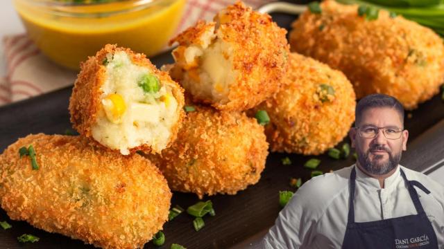 Dani García, chef, en un montaje de El Español