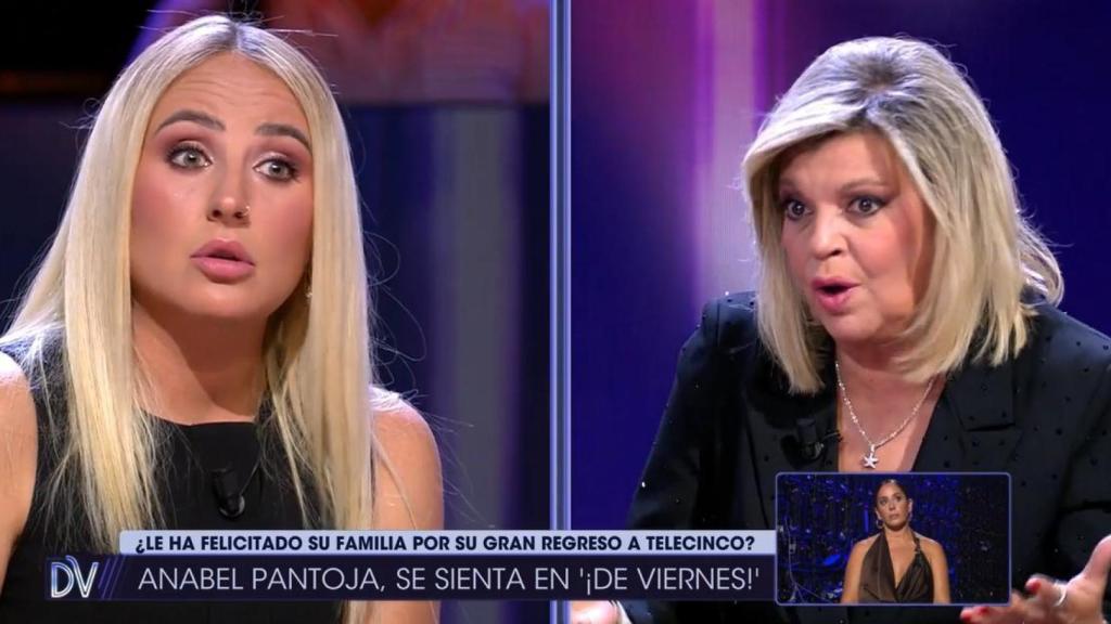 Rocío Flores y Terelu Campos en '¡De viernes!'.