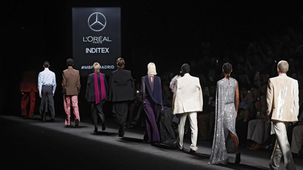 Foto del cierre de uno de los desfiles en IFEMA.