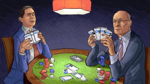 El póker de BBVA-Sabadell