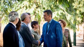 Pedro Sánchez, en su visita a las VPO.