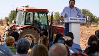 Paco Núñez en la localidad de Membrilla