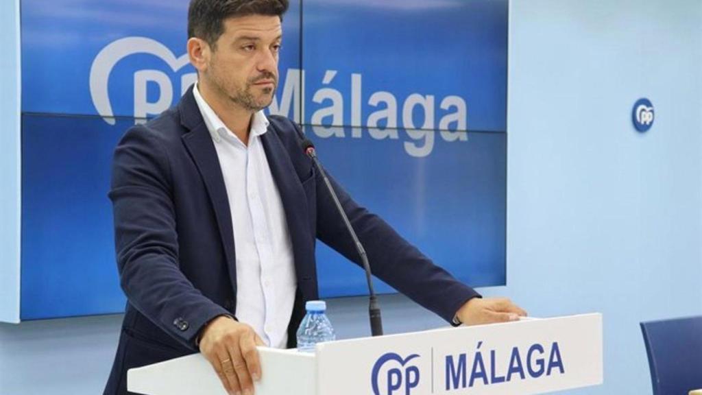 El coordinador general del PP de Málaga, Cristóbal Ortega.