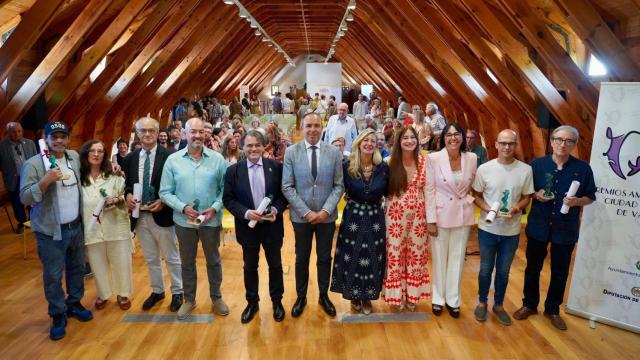 Acto de entrega de los premios Amigos del Teatro ciudad y provincia de Valladolid