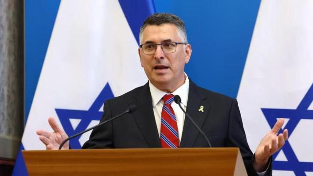 Gideon Saar, ministro de Asuntos Exteriores de Israel, en una imagen de archivo.