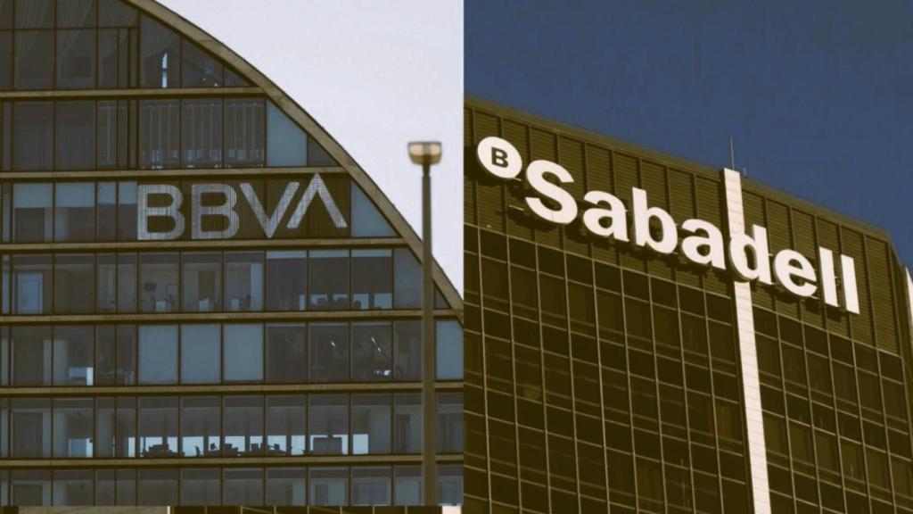 Sedes de BBVA y Sabadell.
