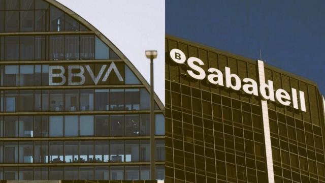 Sedes de BBVA y Sabadell.